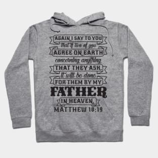 Matthew 18:19 Hoodie